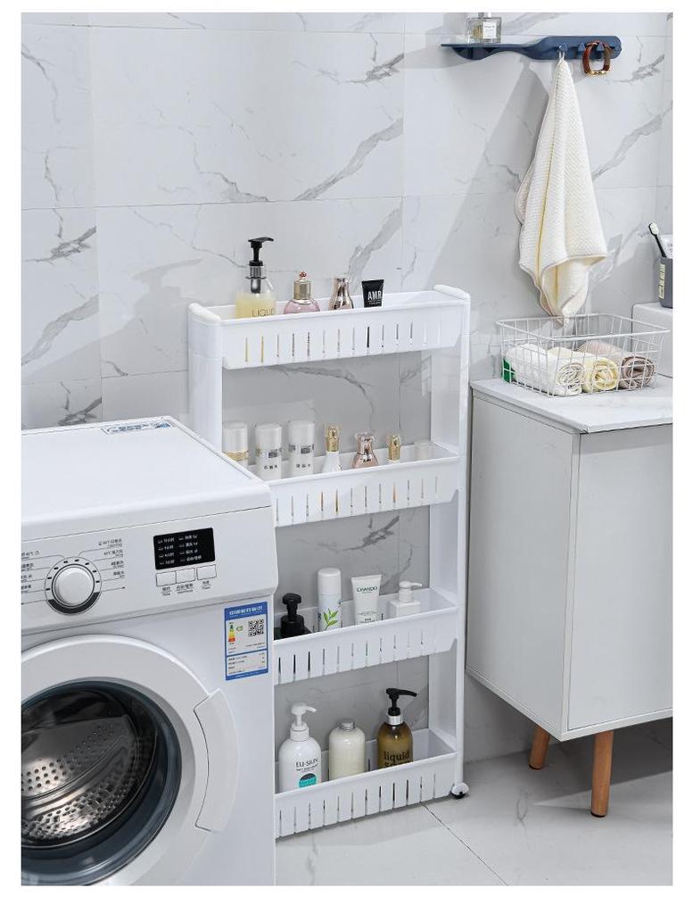 Wang Erniu Kitchen & Bathroom Rolling Crevice Storage Rack