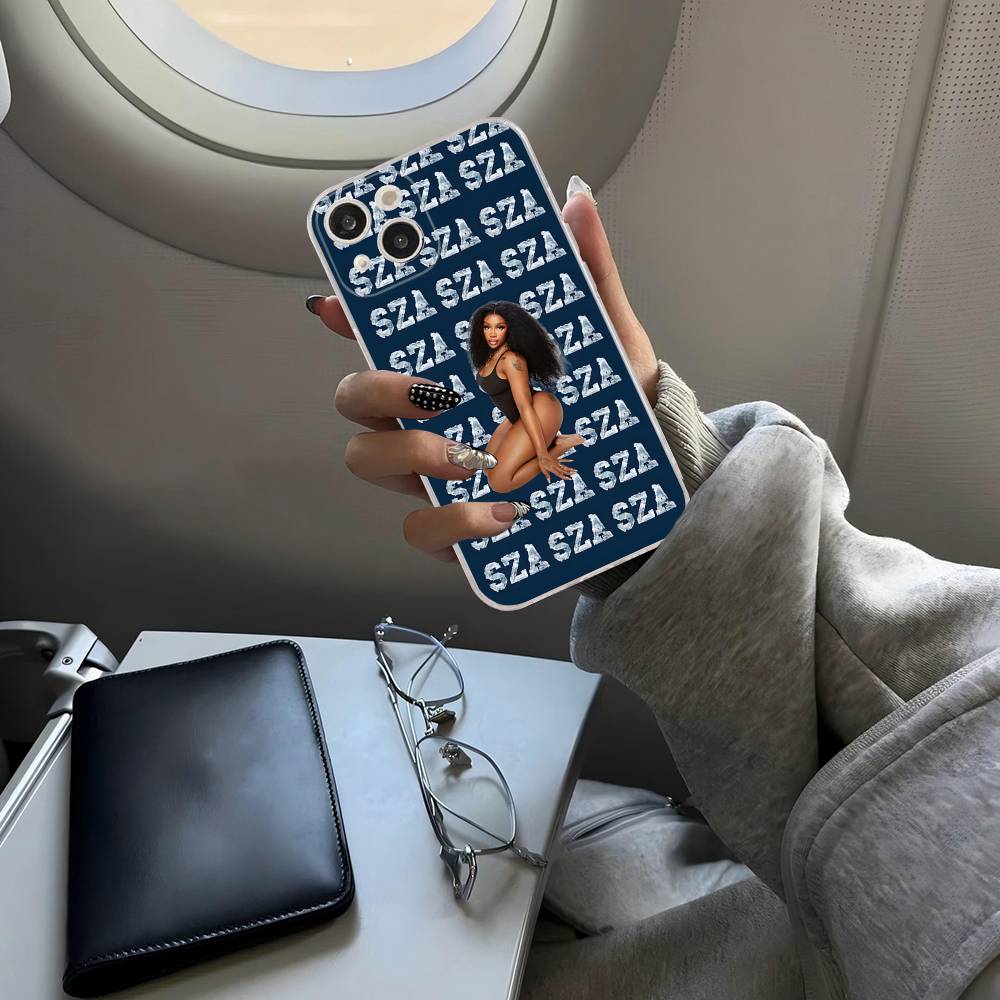 Singer SZA SOS Phone Case For IPhone 17 16 15 Plus 14 11 12 13 Mini Pro Max Mobile Case