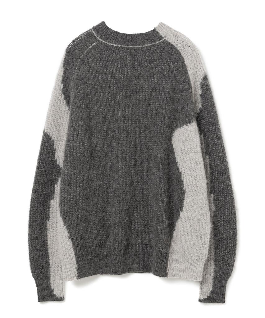 MILLO ARCHIVE Crewneck Dyed Knit [Charcoal]