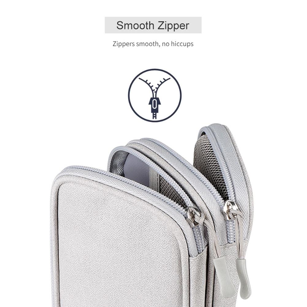 Torba do przechowywania akcesoriów cyfrowych Wielofunkcyjna wodoodporna torba wykończeniowa Pudełko Dysk twardy Kabel do transmisji danych Zestaw słuchawkowy U Disk