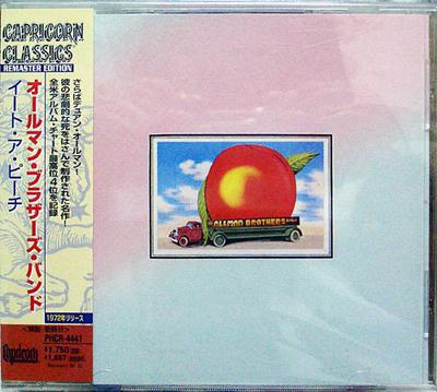 CD ALLMAN BROTHERS BAND - Eat A Peach PHCR4441 Capricorn Recor 1999 Japan ObiRock Used