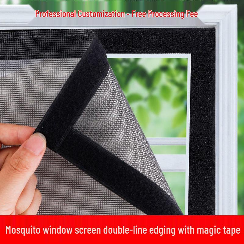 

Mosquito-Proof Self-Install Invisible Window Screen Mesh Curtain 30x50cm
