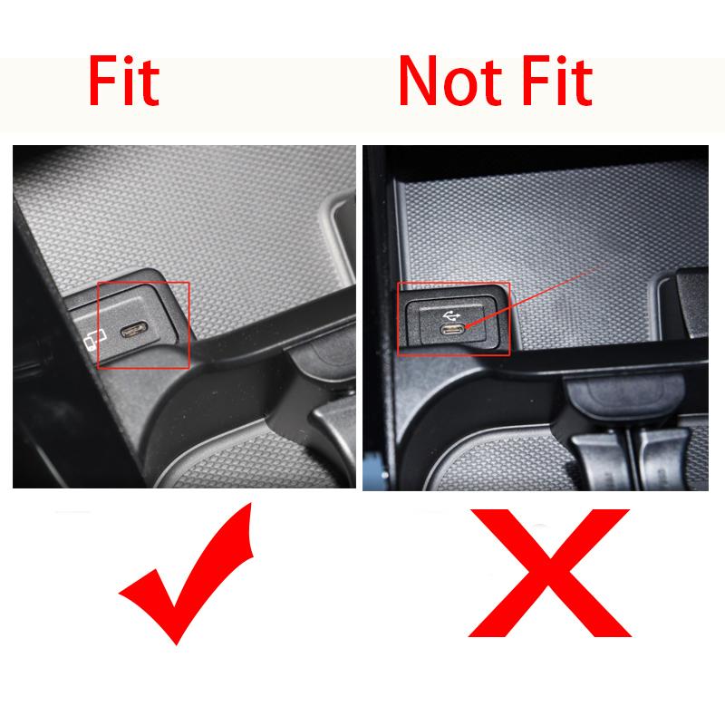 Car wireless charger for Mercedes Benz W177 W188 W247 GLA CLA GLB     15W fast phone charger charging holder