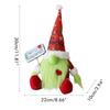 Grinch Plush Doll Green Beard Gnome Figure 30cm