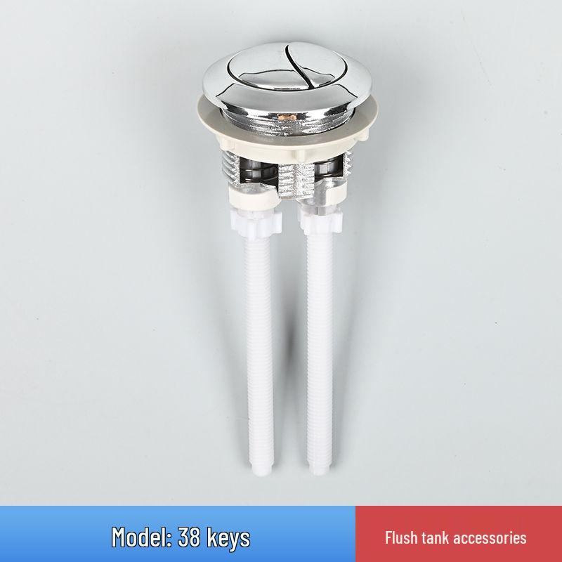 Adjustable High-Pressure Toilet Tank Water Fitting Set