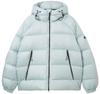 Mid-season Jacket Tom Tailor Denim Jacket with Recycled Down (1037392) Dusty Mint Blue