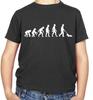 Evolution des Menschen Rasenmäher Kinder T-Shirt - Garten - Gartenarbeit - Gras - Gärtner