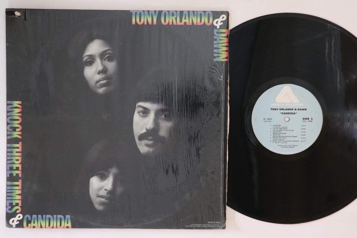 

LP Record TONY ORLANDO & DAWN - Candida AL4022 ARISTA US Rock Used