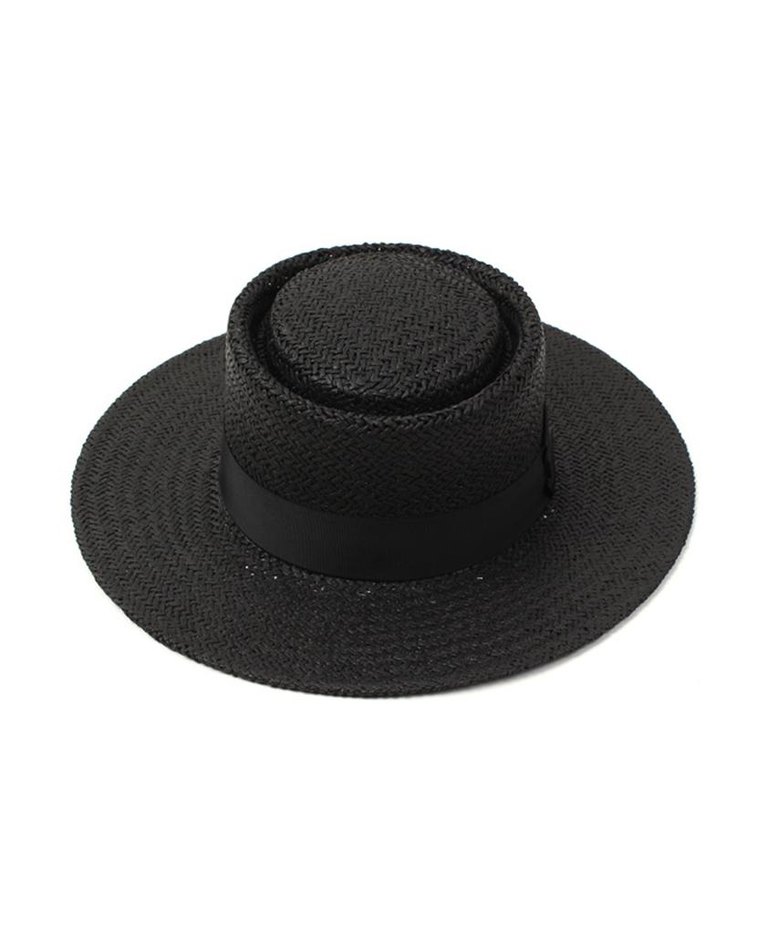 Yunibeosyeolkemiseuteuli Home Black Flat Fedora Summer Fedora