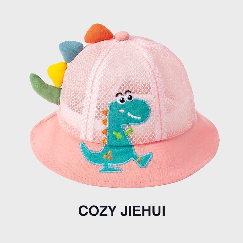 Summer Kids Fisherman Hat With Breathable Mesh For Boys And Girls Sun Protection