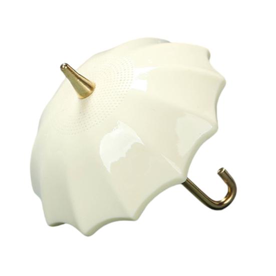 Ceramic Umbrella Tea Infuser Tea Filter with Fine Holes Loose Leaf Steeper Brewing Strainer Tea Accessories Tea Lovers Gifts