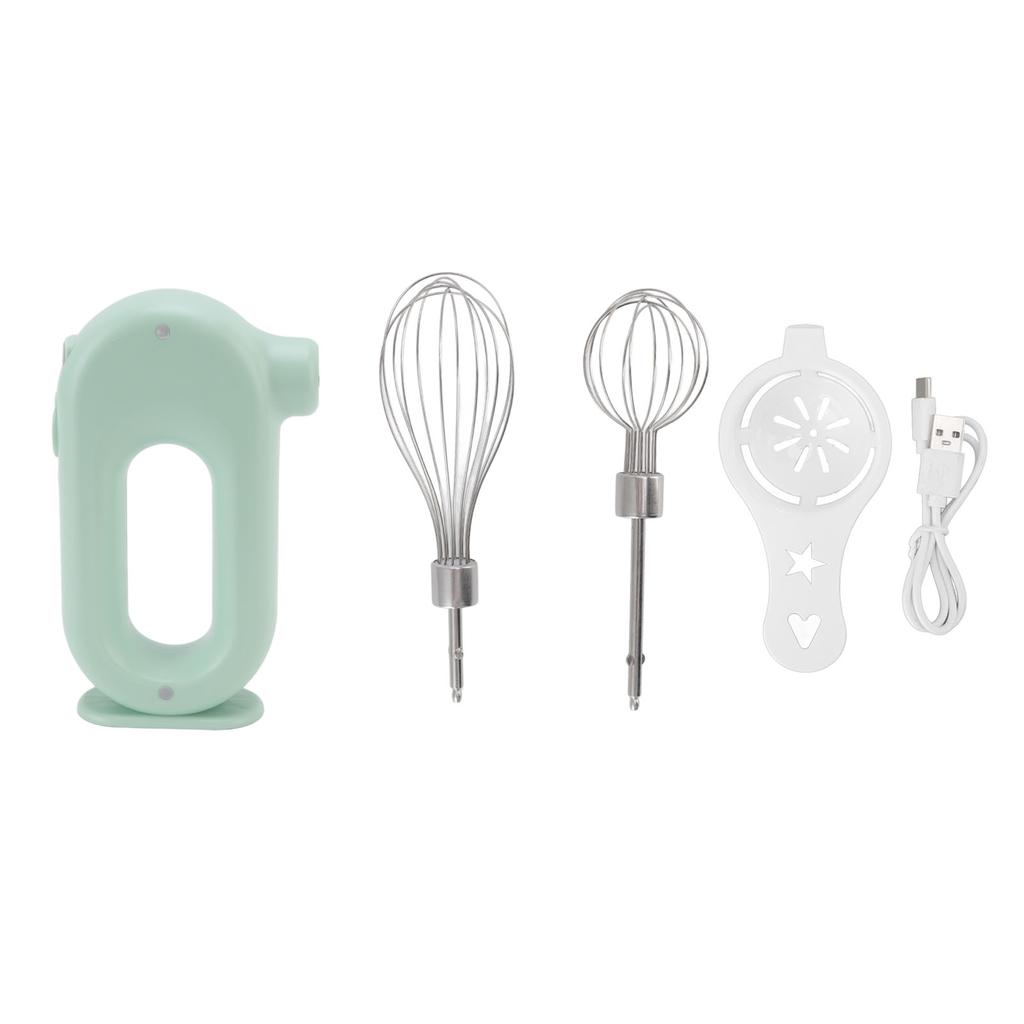 Electric Hand Mixer 3 Speeds Anti Slip Handle Design Safe Household Handheld Milk Frother Foam