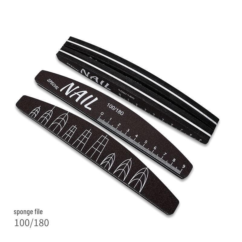 Washable Wear-Resistant Double-Sided Nail File & Buffer