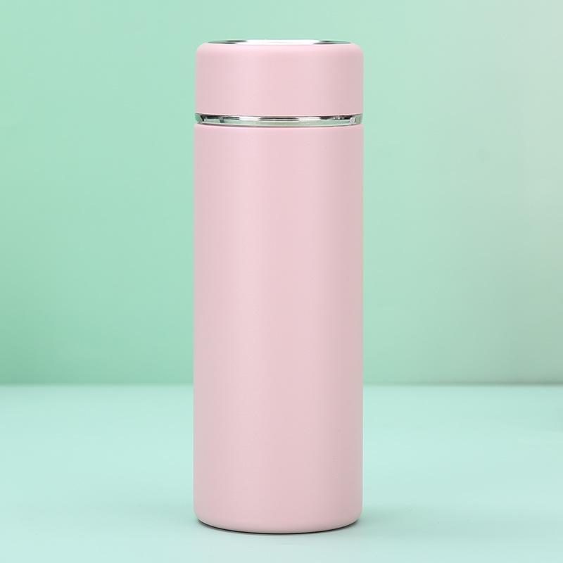 New Gradient Color Thermos Cup Stainless Steel Portable Water Cup Women's Straight Cup Pocket Small Simple Gift Cup