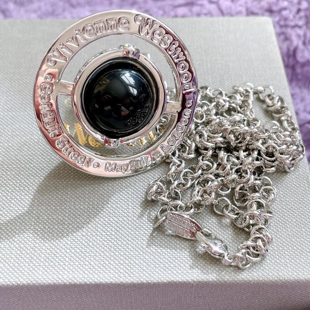 Collar Vivienne Westwood Pequeño Orbe Menta 80 Sin caja