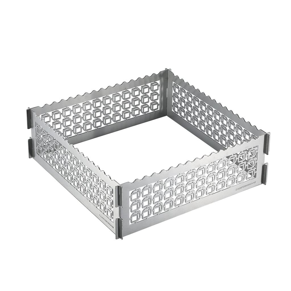 Camping Moon Bonfire Plate ML Stainless Steel Fire Plate Circle Plate TKB-360-CU