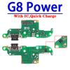 Usb Dock Charger Connector for Motorola Moto G6 G7 G8 Power Plus Play Lite Us Brazil Version Charging Board Module Flex Ports