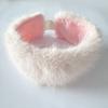 Artificial Hair Band Elastic Imitation Fox Fur Headband Wide Edge Design No Dome Coldproof Winter Hair Tie