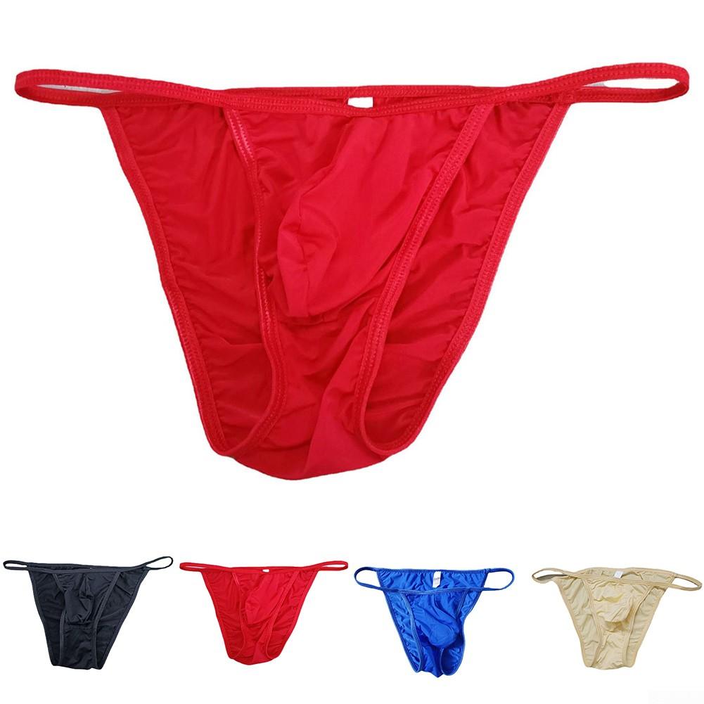 Underpants Mens Brief Comfort Comfortable Ice Silk