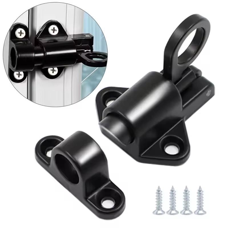 New Aluminium Alloy Door Latch Sprung Attic Loft Ceiling Hatch Lock Catch Tool Home Daily DIY Handmade Decorations Accessories