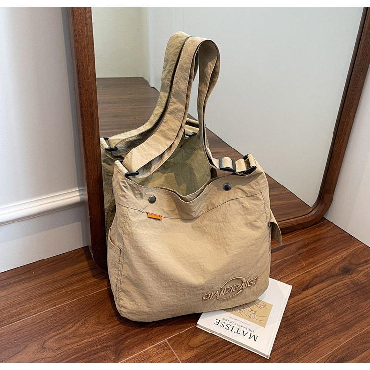 Canvas bag New versatile thickened women's shoulder large capacity student simple commute portable class tote bag
