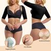 Damen Armformer Halbarm Rückenstütze Unterwäsche Push-Up Unterbrust-Top Schulter Schlankheits-Shapewear Kompressions-Bodyformer