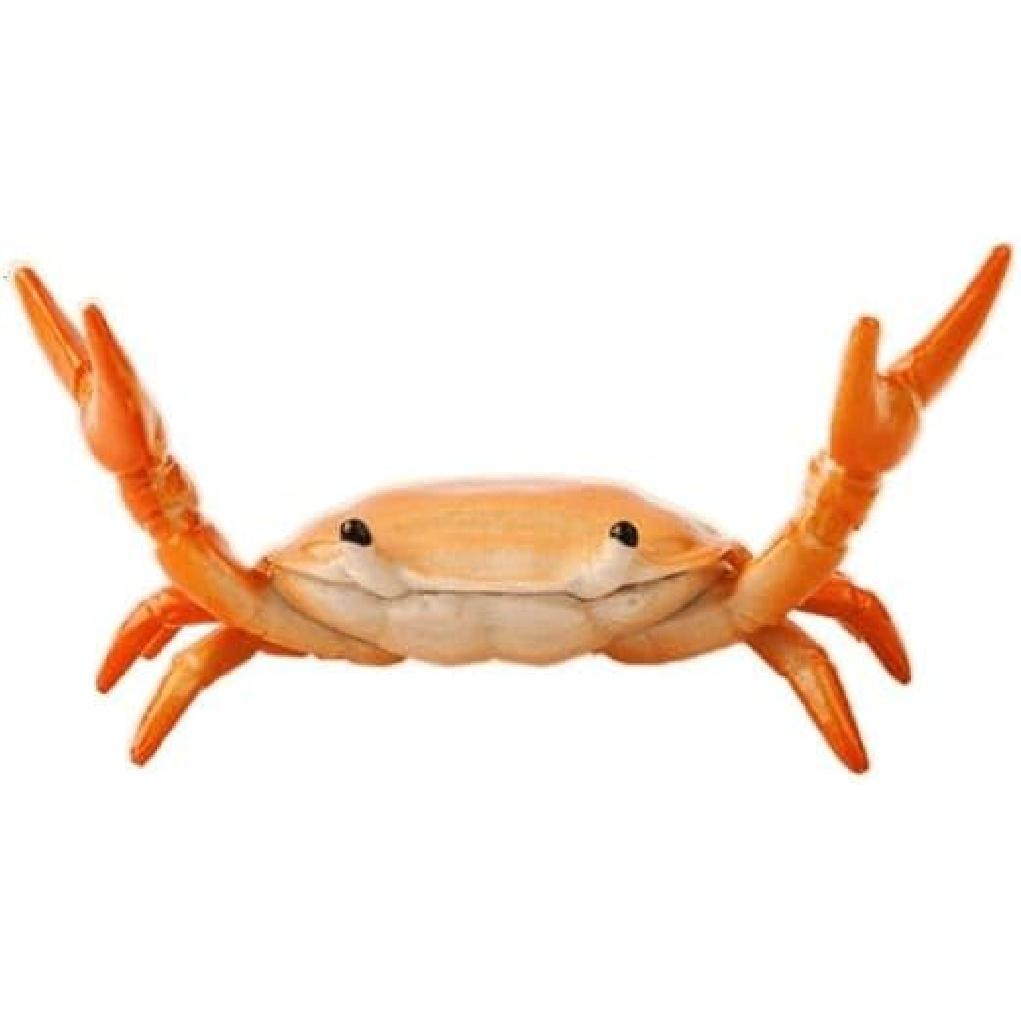 Creative Crab Pen Holder Weightlifting Crabs Pen Stand Storage Rack, Office Desktop Decoration, Pencil Holders Desk Supplies Holders and Dispensers,