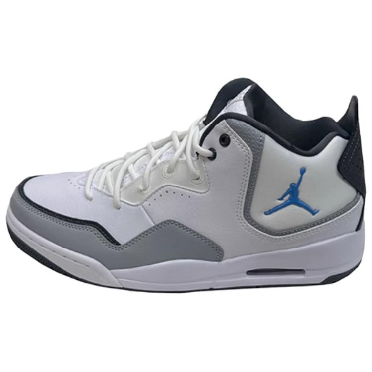 Jordan Courtside 23 Versatile Comfortable Shock Absorption Mid-Top Basketball Shoes Men Sneaker White Gray IF0848-141