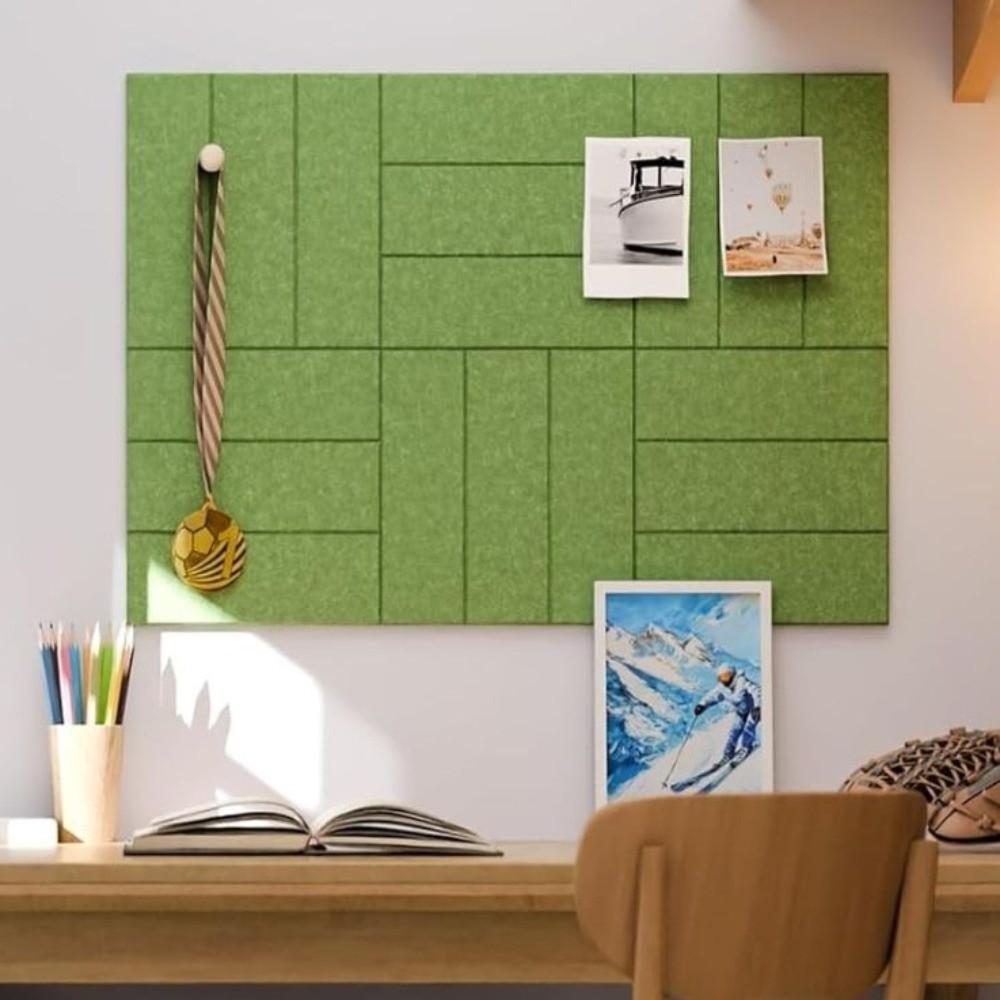 Removable Pinboard Tiles Vertical Stripe Bulletin Board Wall Decals Memo Board Dart Pads
