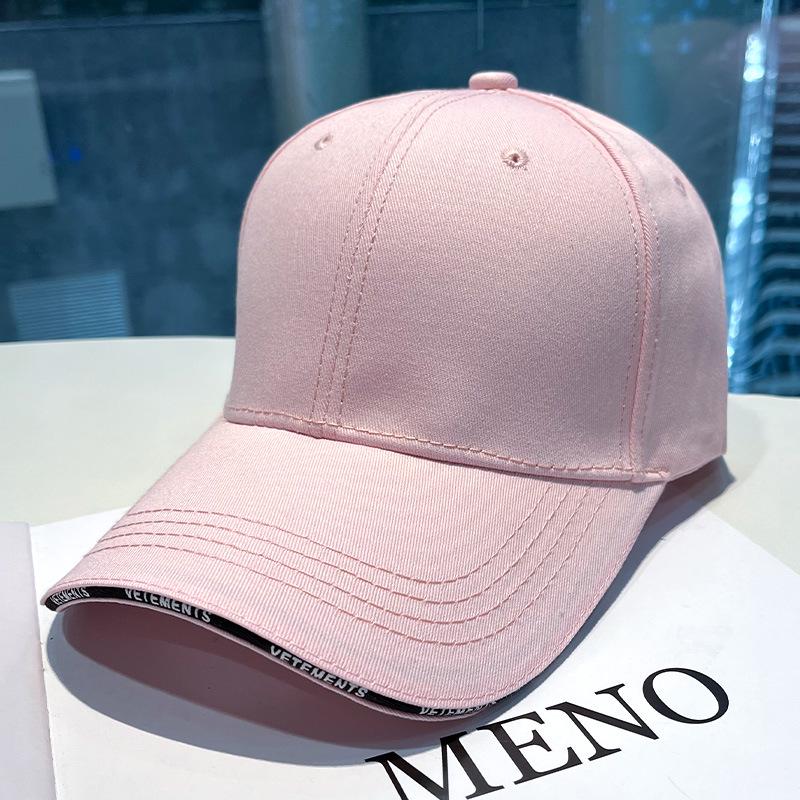 Modna czarna czapka baseballowa z haftem na rok 2024 dla kobiet i mężczyzn - daszek kaczy do ochrony przed słońcem na wiosnę/lato do sportów outdoorowych