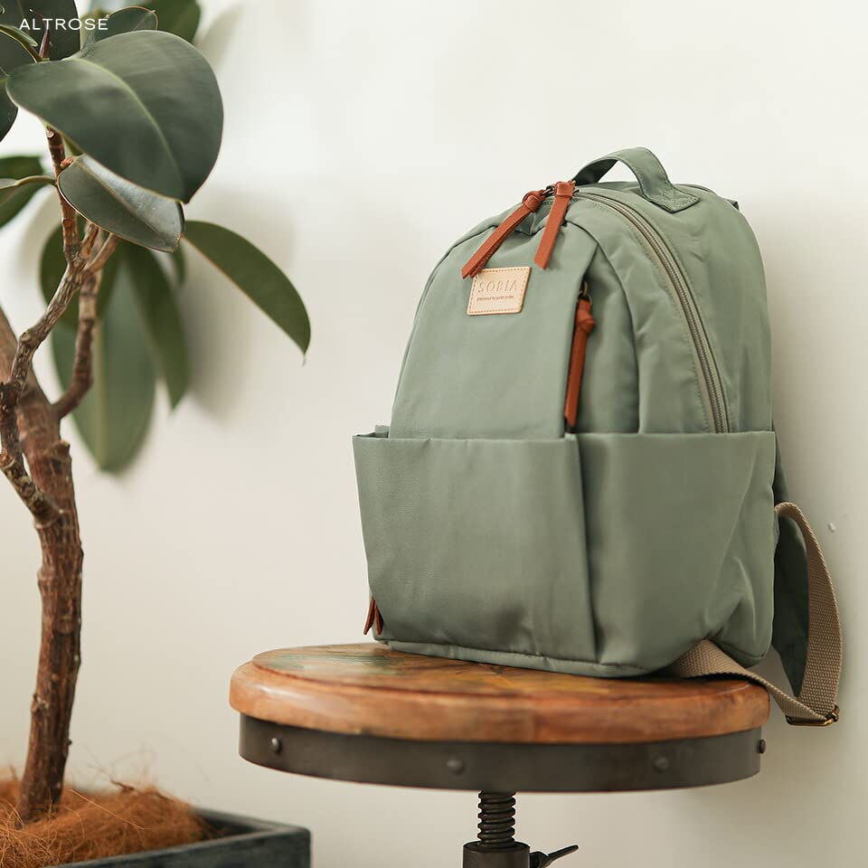 Water-repellent Backpack for Adults with Ample Storage Space (Black)