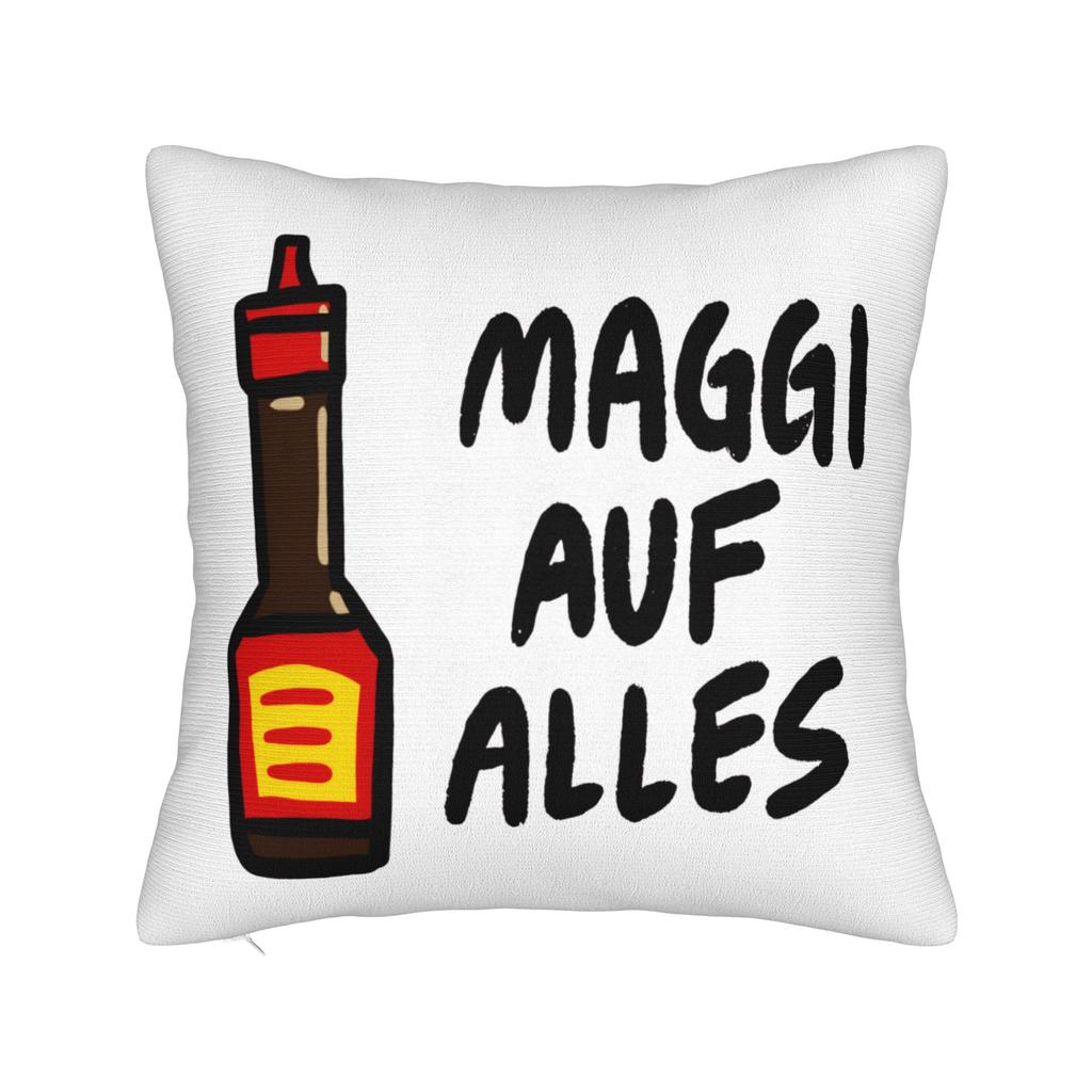 Povlak na polštář Maggi Auf Alles Soft Povlak na polštář do obývacího pokoje Postele Židle Vintage povlaky na polštáře