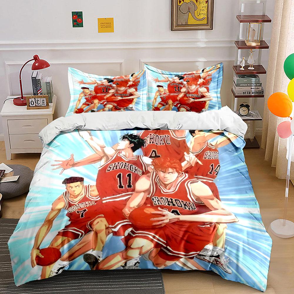 Basketball players with jerseys. Bedding sets Duvet cover sets Duvet covers Pillowcases(1 * Duvet Cover 2 * Pillowcases without duvet insert)