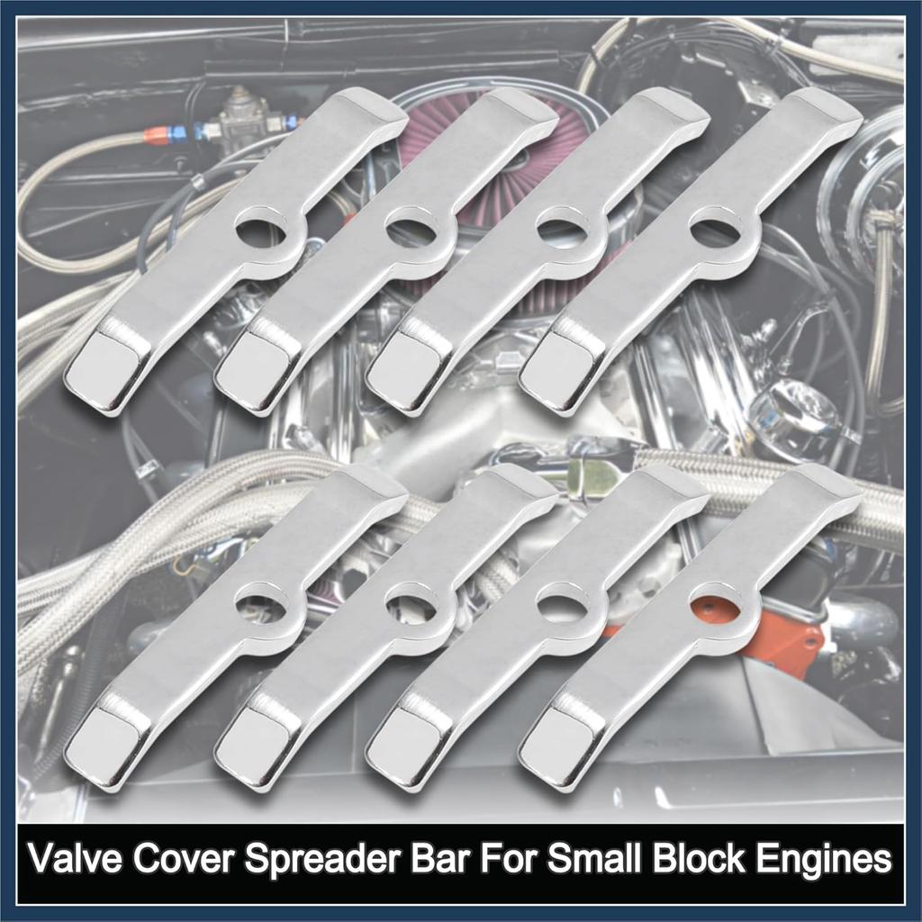 8 Stück 3" Ventildeckel-Spreizstange Ventilhülte für Chevy 283 305 327 350 Motoren Stilvolles Design