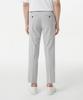 MUSINSA STANDARD Tapered Hidden Banding Crop Slacks [Light Gray]