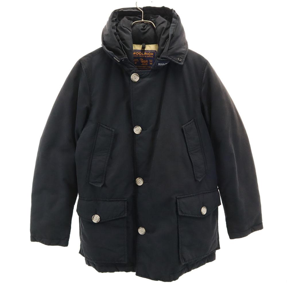 WOOLRICH Down jacket S Charcoal black Men's Used