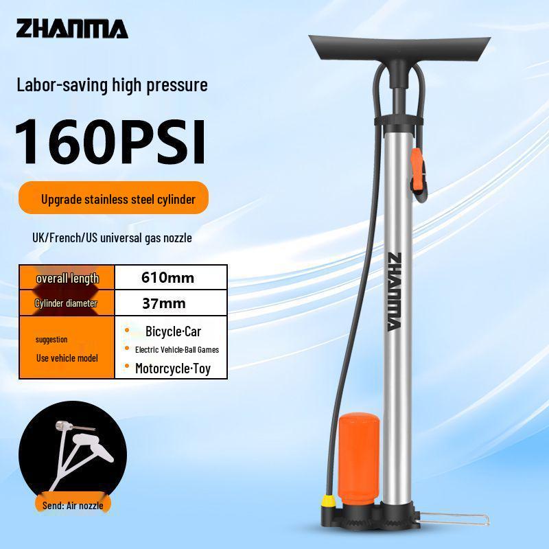 Universal High-Pressure Electric Air Pump for Bicycles, Motorcycles, Cars, and Sports Equipment