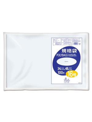 Ordy Plastové vrecia na skladovanie potravín Štandardné 34 cm Š x 48 cm Balenie Vrecia podľa zákona o hygiene potravín, Veľkosť, Priehľadné, Nie. 16, H, Hrúbka 0,03 mm, 100, Vyhovujúce, L03-16