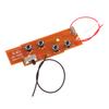 2,4G 4-Kanal RC Fernbedienung Schaltkreis PCB Sender- und Empfängerplatine Fernbedienung Spielzeug Antenne Funksystem