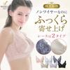 New Shaping Smooth Lace Heartful Cup Bra M [Bradelis York] Non-wired Bra, 25, Black,