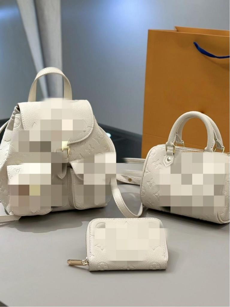 Leichter Mehrzweck-Rucksack/Handtasche mit Doppel- und Einzel-Schultergurten