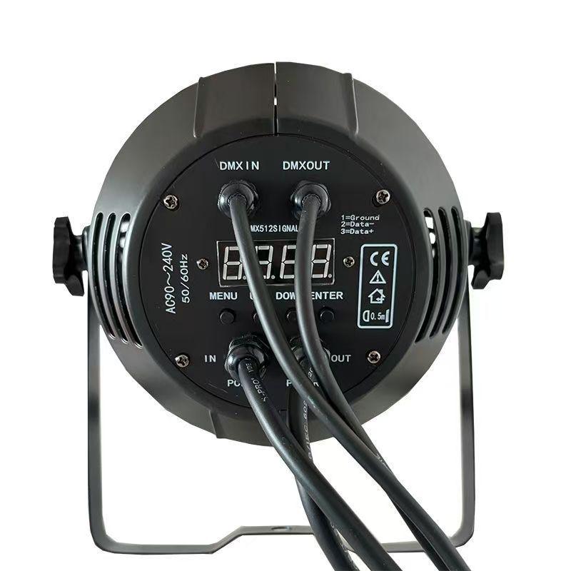 200W LED Four-Eye COB Par Light for Stage, Conference, Live Streaming, and Dance Ballroom
