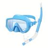 Swimming Goggles Underwater Snorkeling Mask Waterproof Dry Snorkel Set  Adult