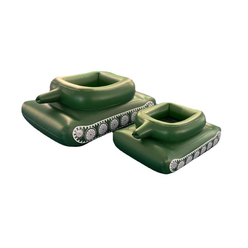 Inflatable Toys Water Spray Tank Water Battle Toy TANK Pool Party Splashing Water Spray Car Swimming Circle Inflatable Toy