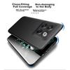 Phone Case for OnePlus Ace Pro, Slim Full Protection Shockproof TPU Soft Case with Matte Finish (Includes Two-In Ring Holder And Lanyard), Black