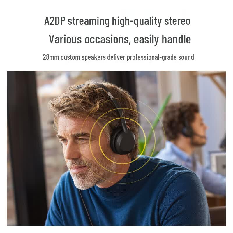 Jabra Evolve2 50 MS Bluetooth Noise-Cancelling Headset (CN version)