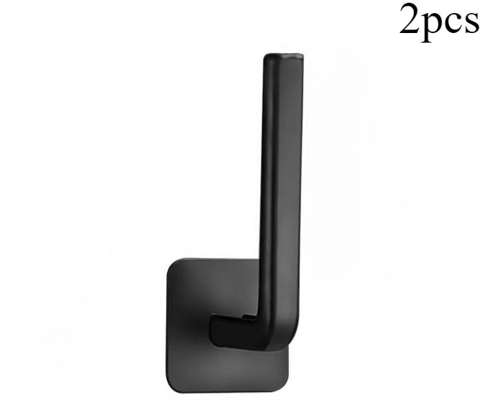 

2/4PCS L-Shape Punch-Free Hook Wall Mounted Cloth Hanger for Coats Hats Towels Clothes Kitchen Rack Roll Bathroom Holder