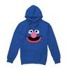 Sesame Street Unisex Adult Grover Face Hoodie