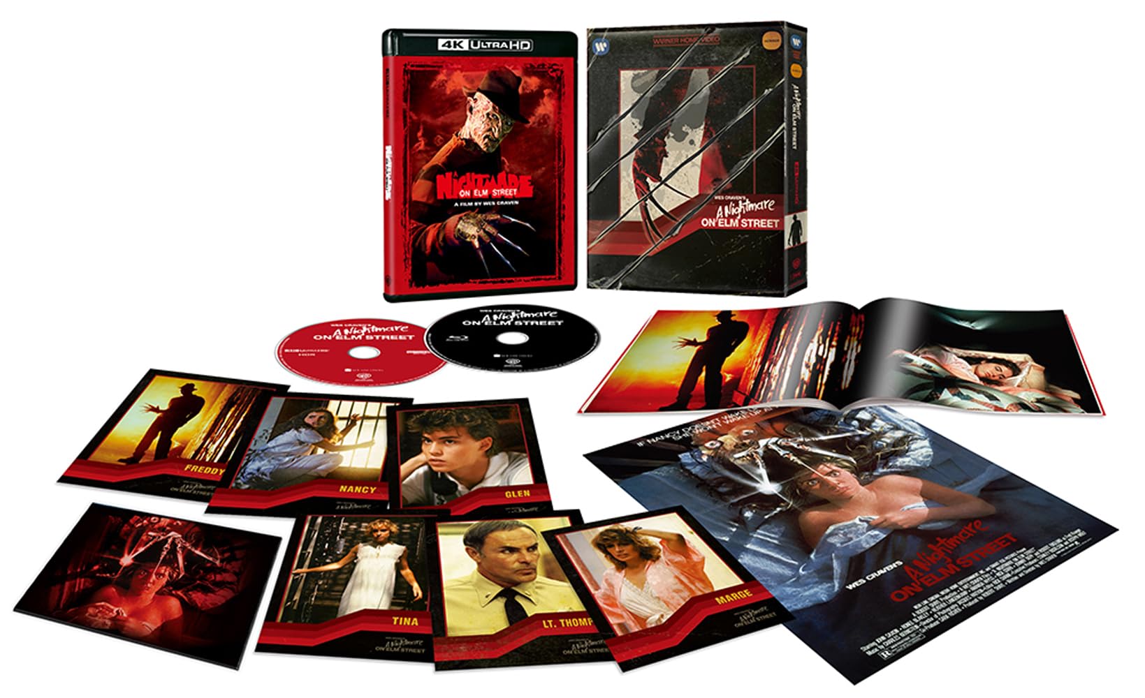 

A Nightmare on Elm Street ULTRA HD Set with Deluxe Bonus ULTRA HD (Limited Edition) (4K & Blu-ray Set) (2-Disc Included) [4K + Blu-ray]