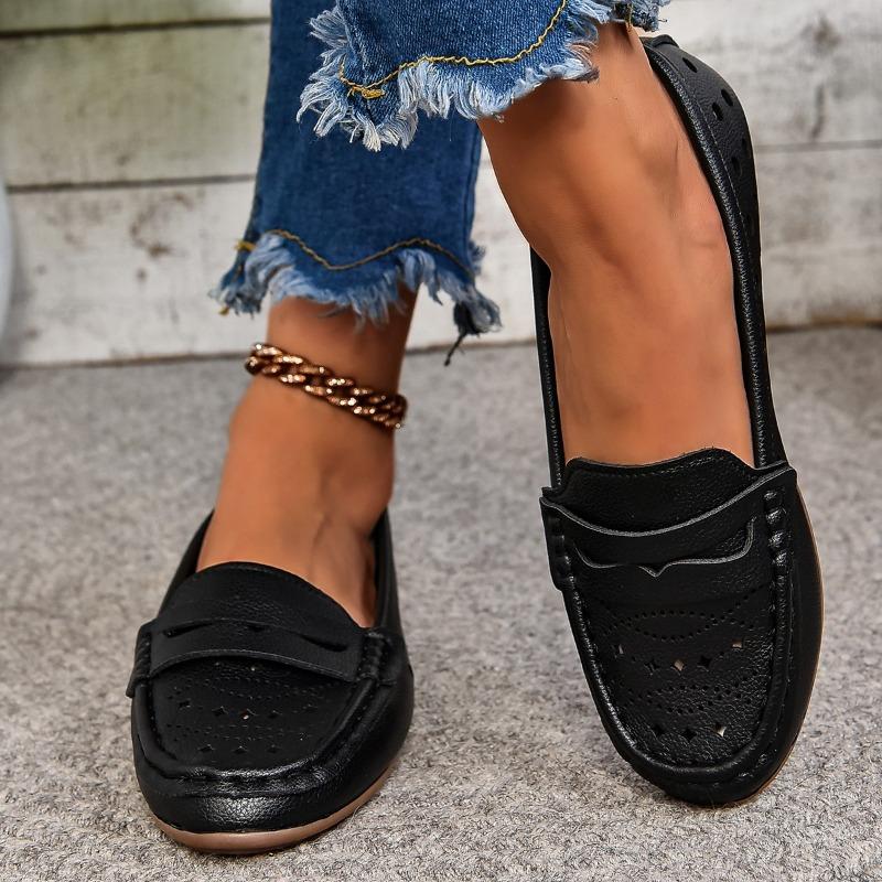 New Trend Flats Shallow Loafers Women Walking Casual Shoes Designer Summer Comfort Soft Sole Shoes Brand Office Women's Sneaker